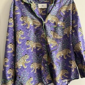 Printfresh Bagheera Violet Long PJ’s size XL
